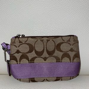Coach wristlet in excellent condition. No stains inside or out.